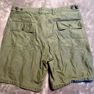 Wallace Barnes J Crew Fatigue army shorts